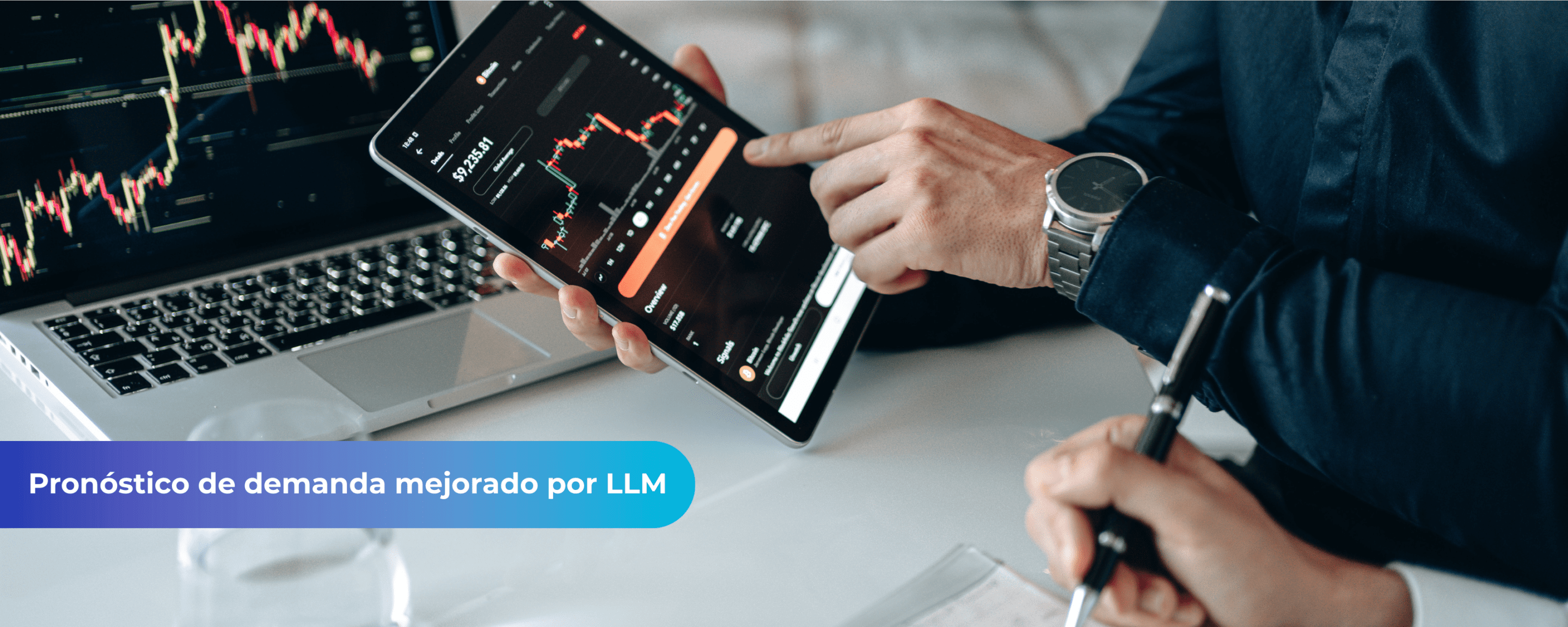 Pronóstico de demanda mejorado por LLM