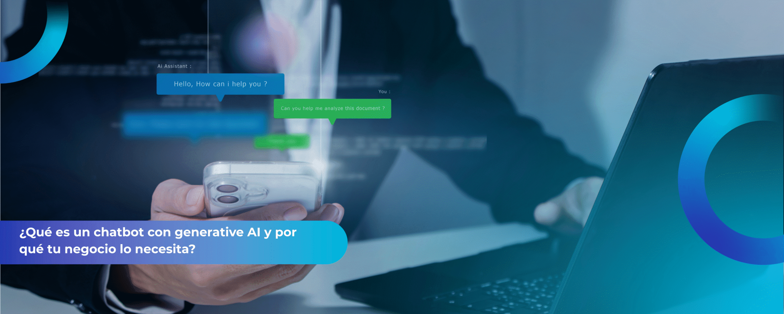 ¿Qué es un chatbot con generative AI y por qué tu negocio lo necesita?